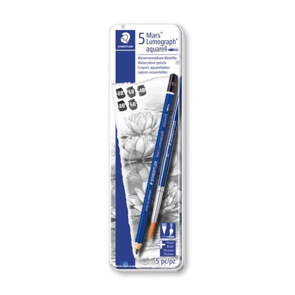 스테들러 마스 전문가용 수채연필 100A G6 6본세트